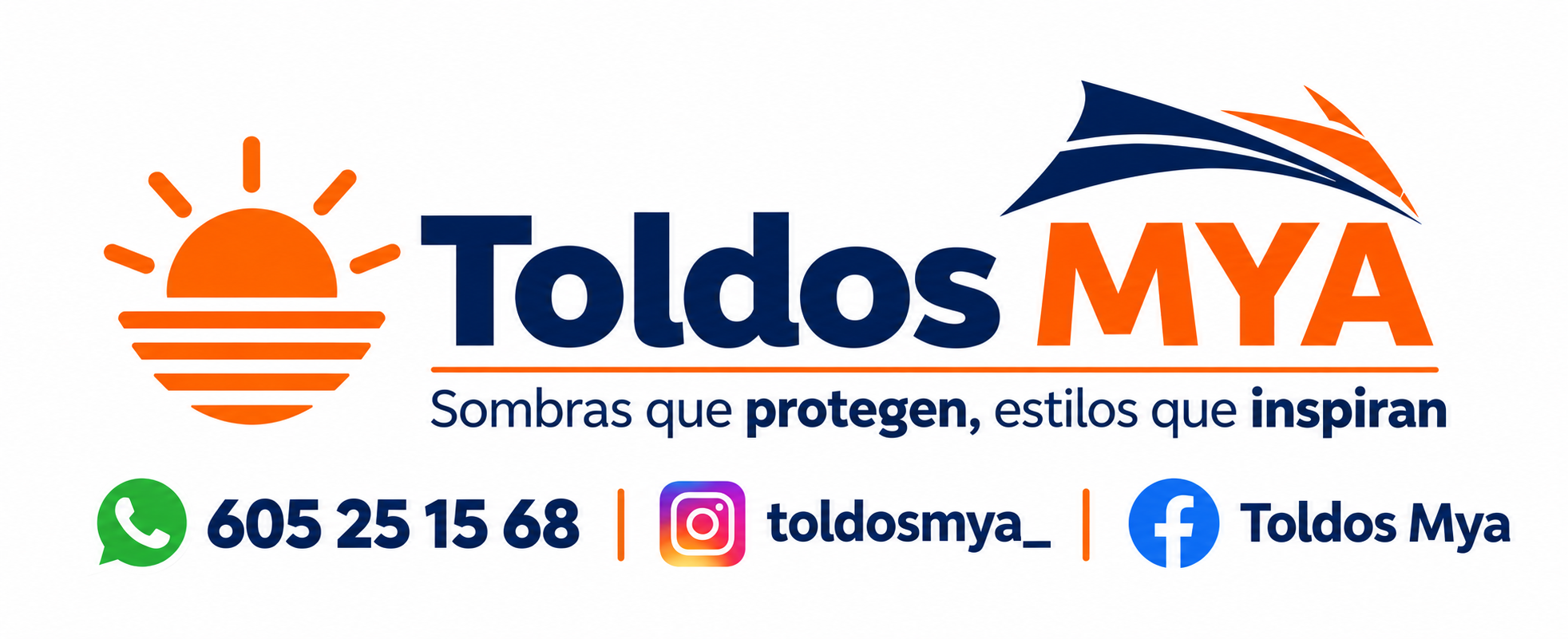 Logotipo de Toldos Mya